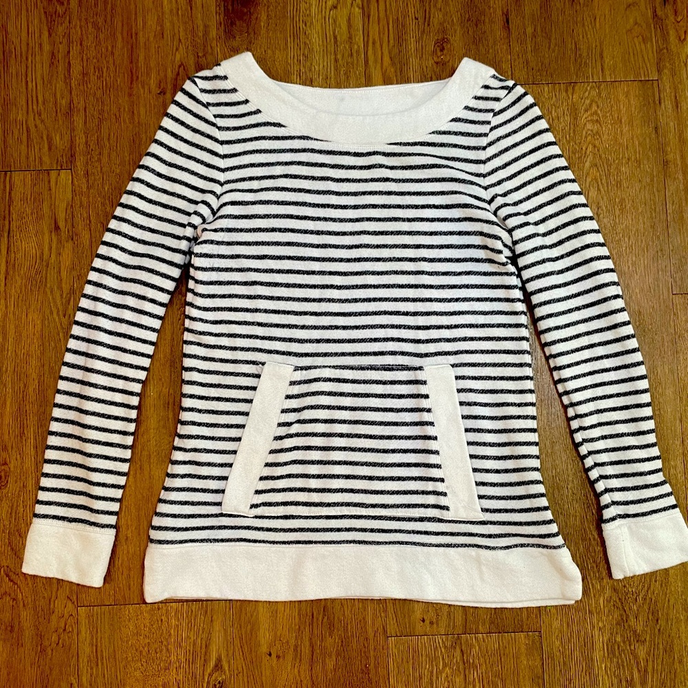 Banana Republic Striped Long Sleeve Shirt